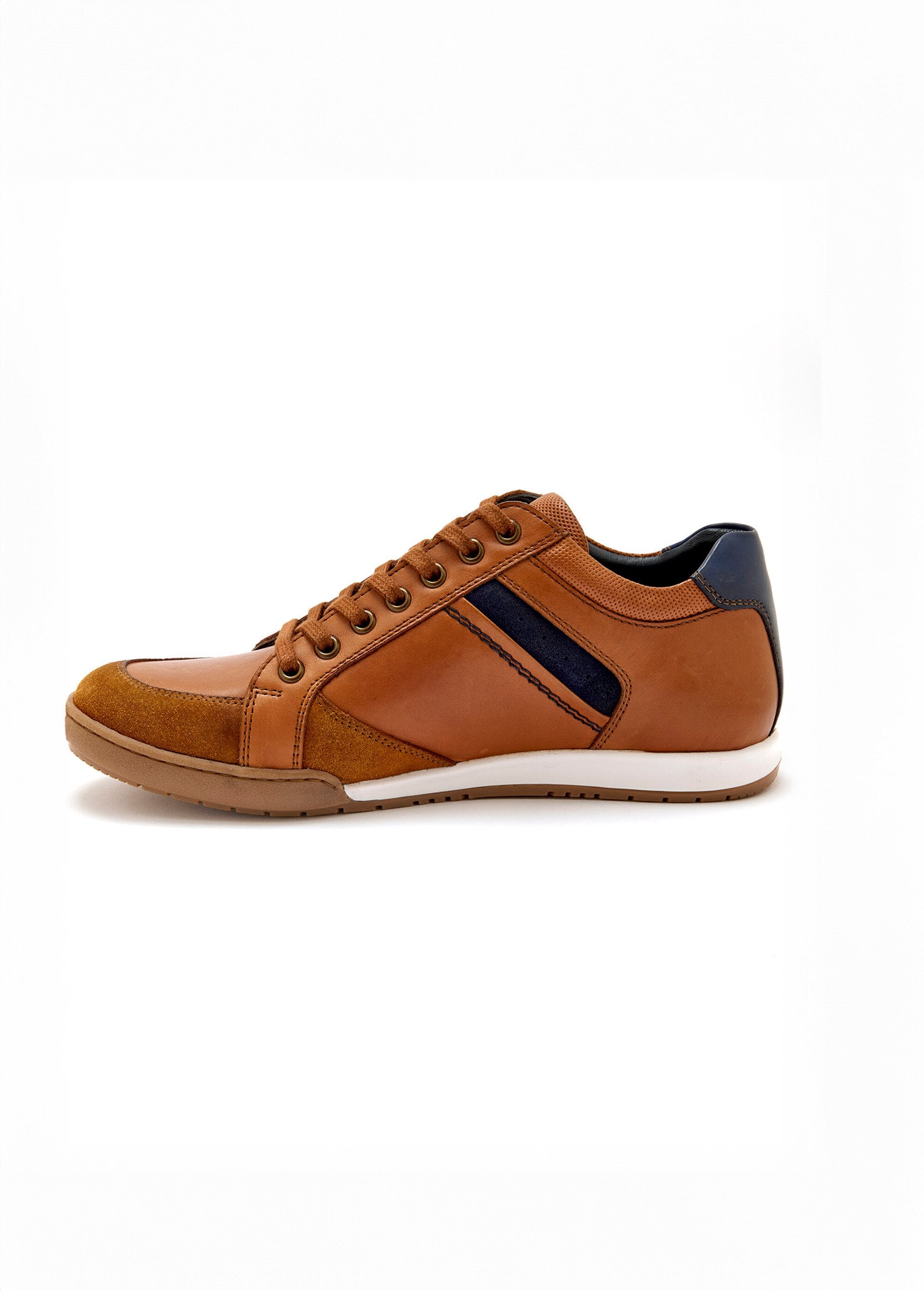 Multi-material_leather_sneakers_with_laces_and_zip_Brown_GA1_slim