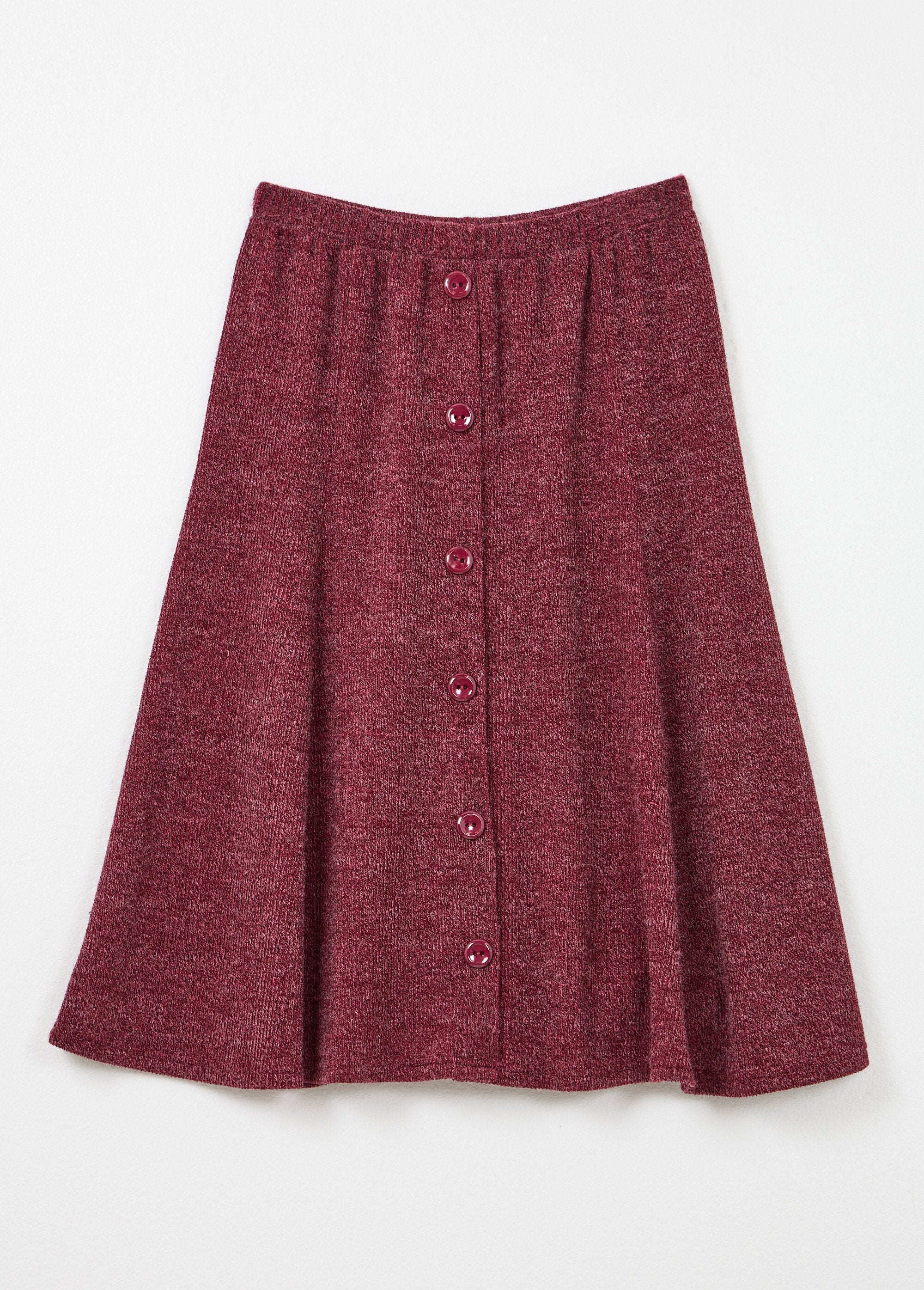 Mid-length_flared_skirt_in_plain_warm_knit_Bordeaux_AP1_slim
