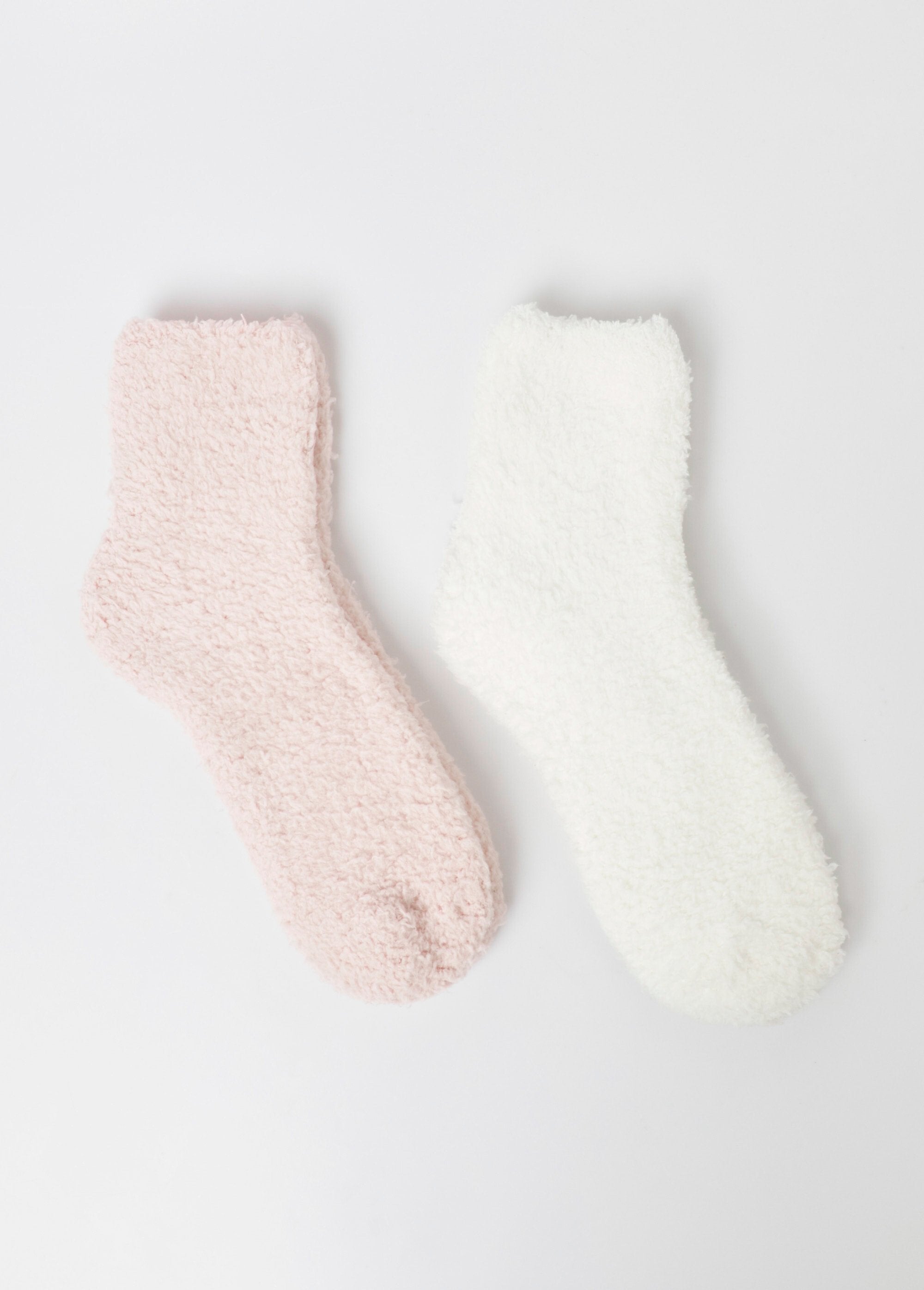 Pack_of_2_soft_socks,_plush_knit_Ecru_DE1_slim