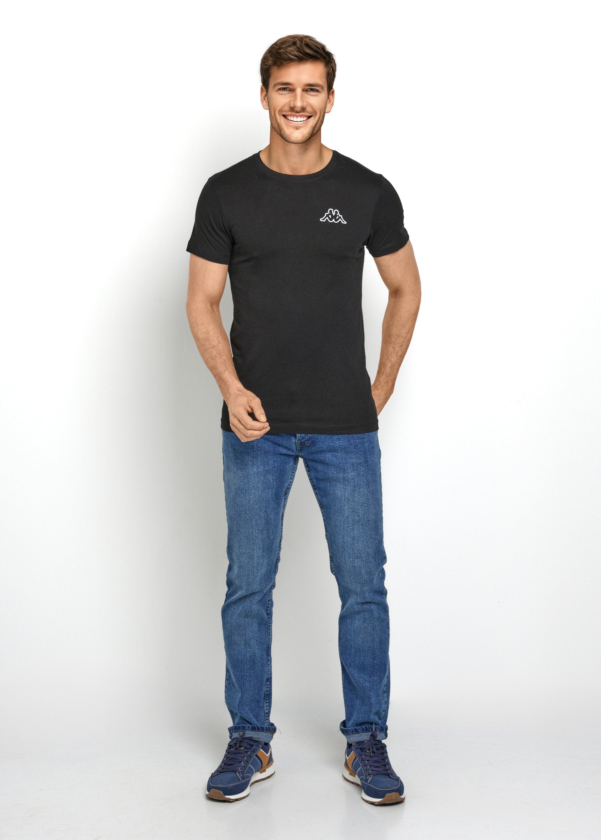 Short-sleeved_round_neck_T-shirt_Black_SF1_slim