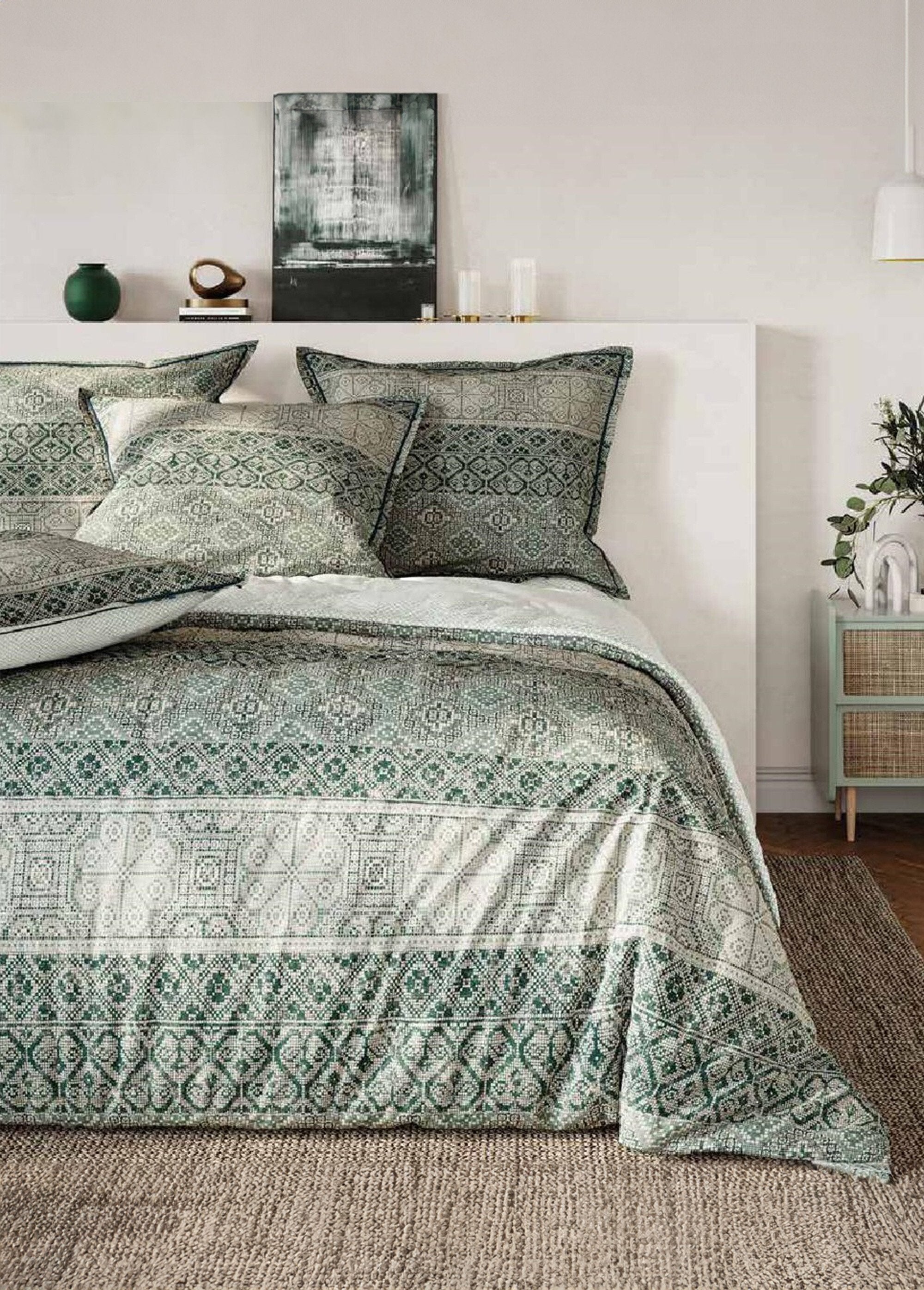 Scandinavian_3-piece_bedding_set_with_duvet_cover_Green_FA1_slim
