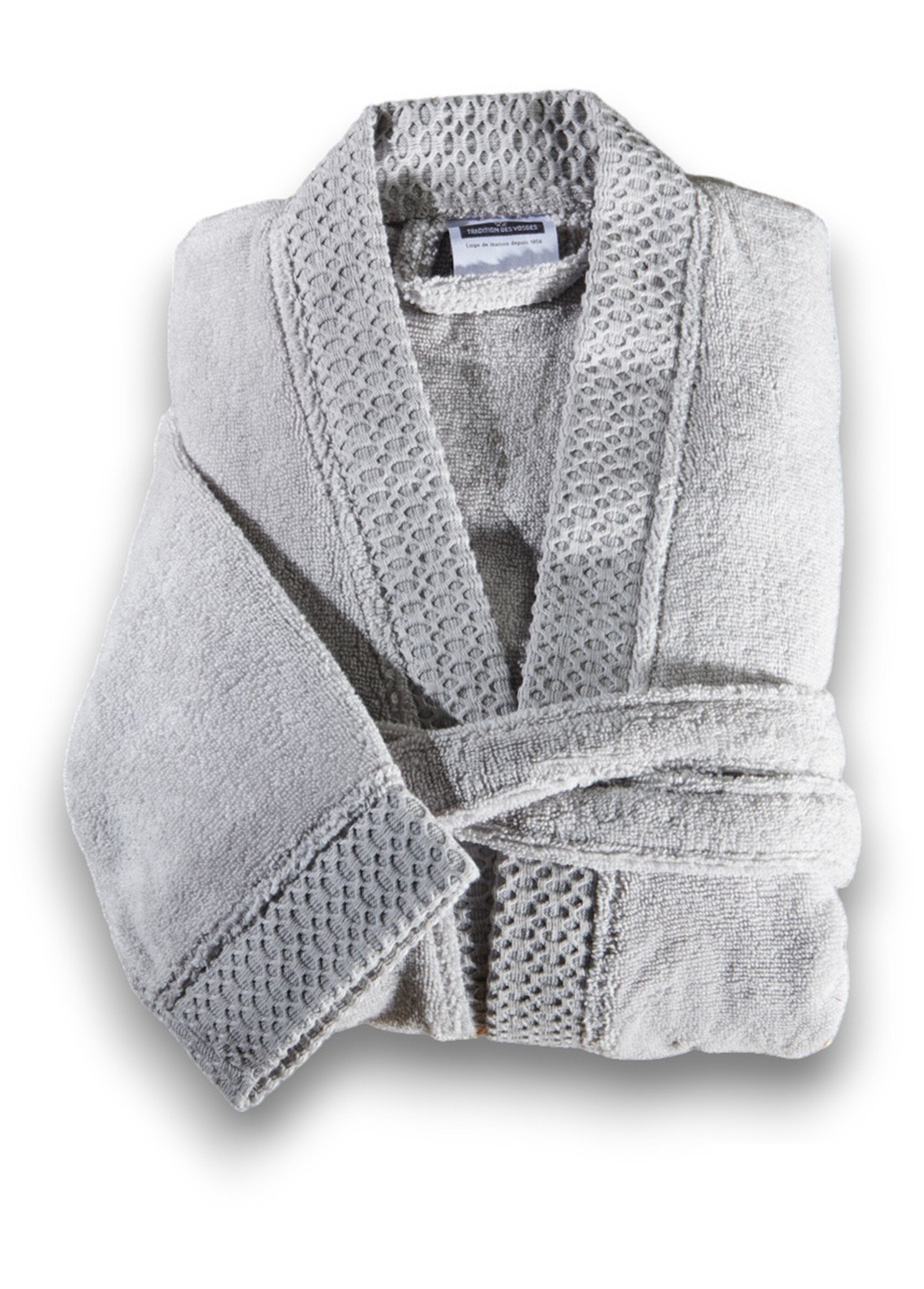 Pure_cotton_terry_bathrobe_in_kimono_shape_Gray_AP1_slim