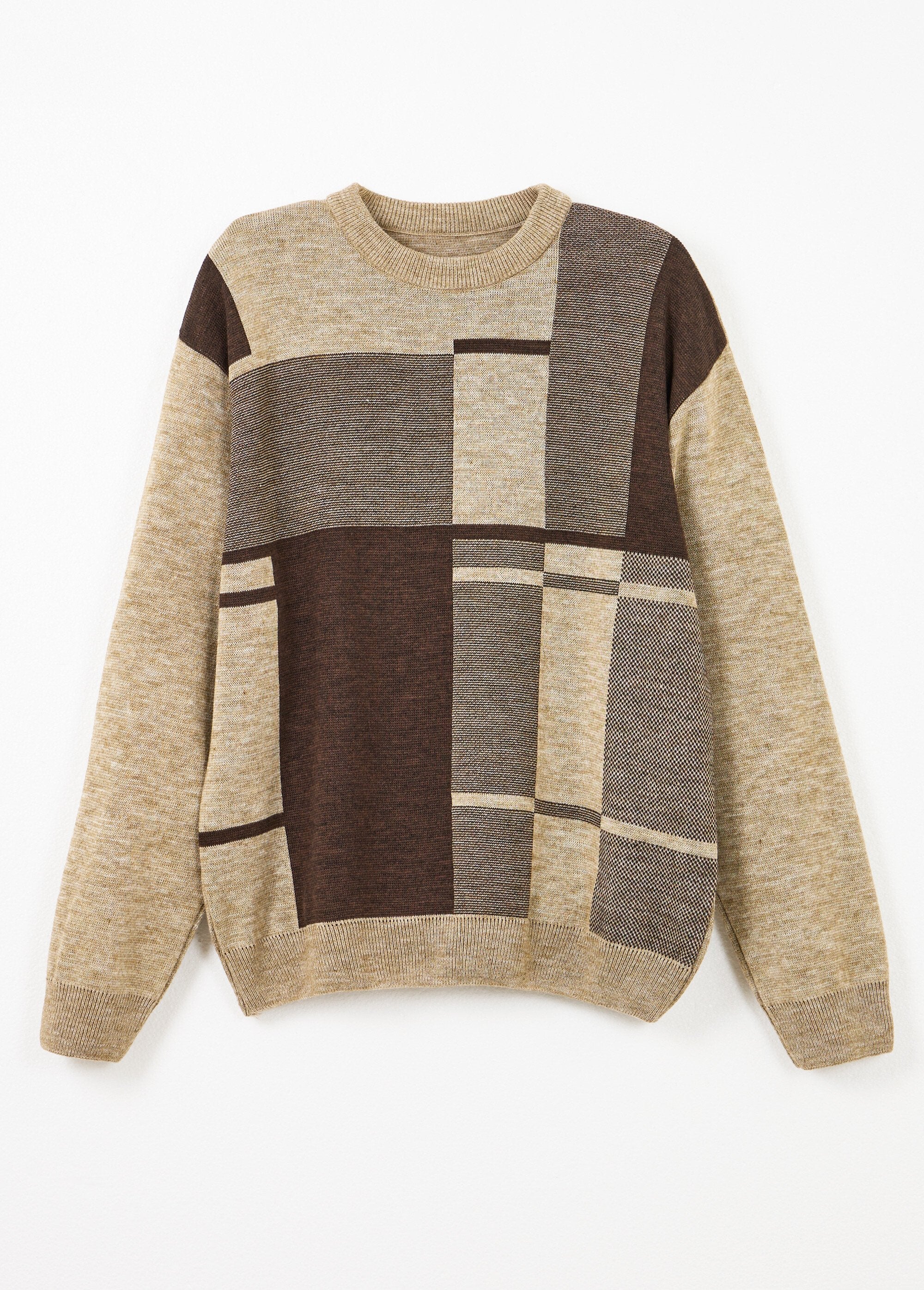 Round_neck_jacquard_long_sleeve_wool_sweater_Beige_AP1_slim