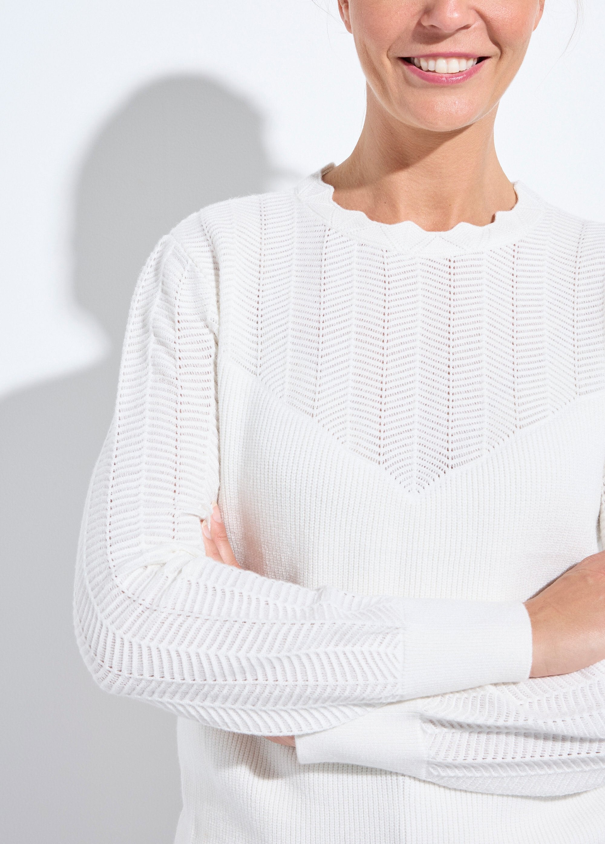 Soft_round_neck_sweater_with_long_blousy_sleeves_Ecru_DE1_slim