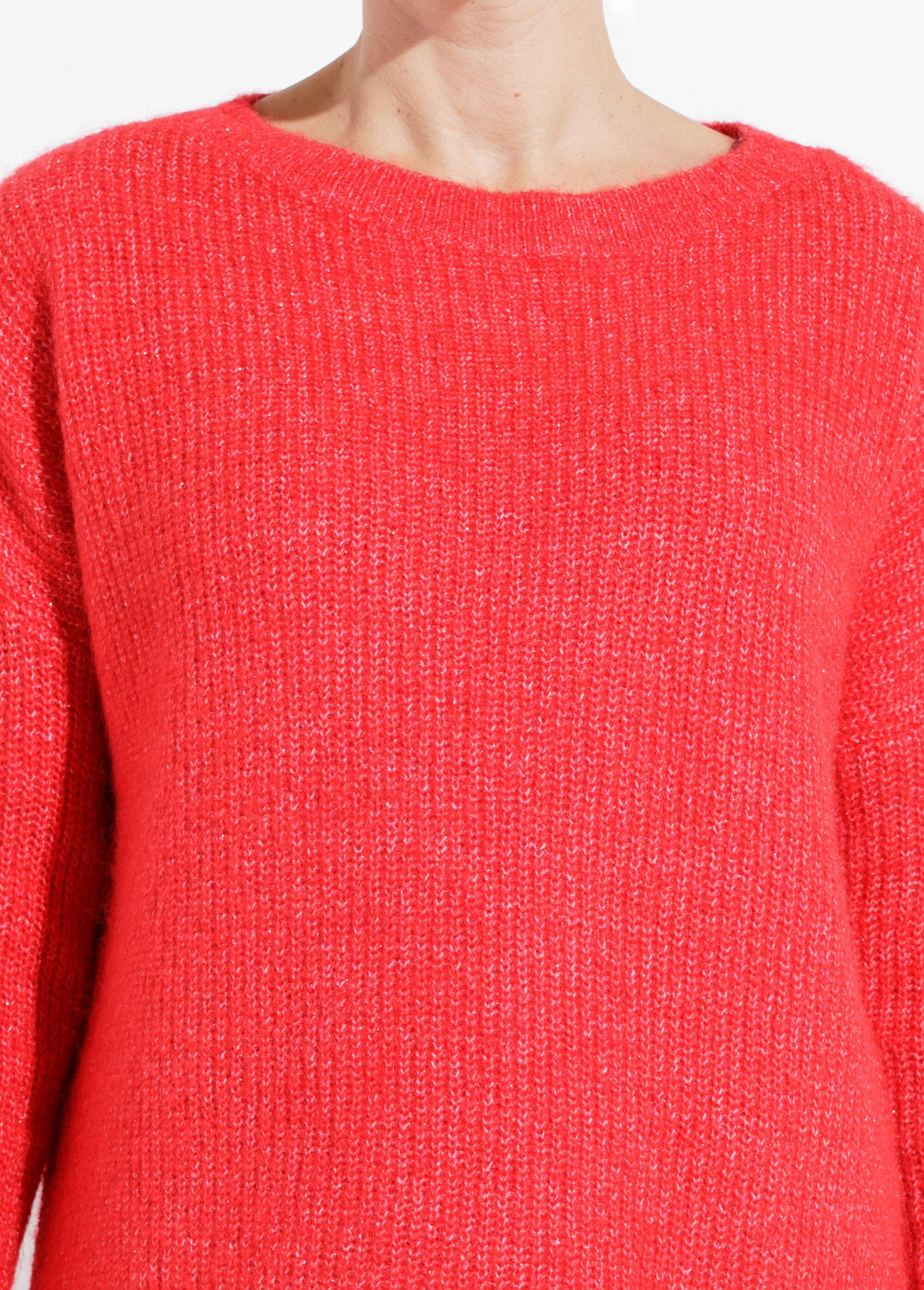 Boat_neck_fluffy_knit_sweater_Red_DE1_slim