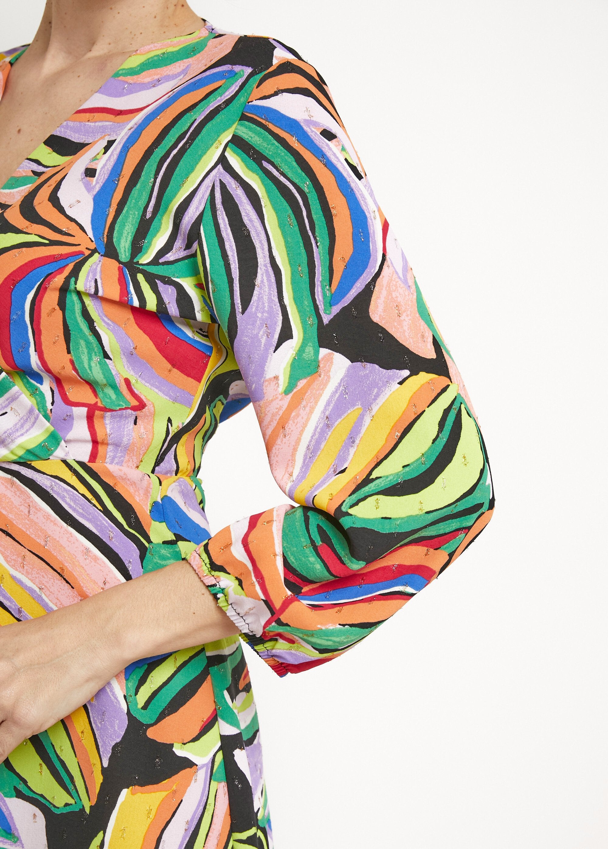 Short_dress_with_graphic_foliage_print_Multicolor_DE2_slim