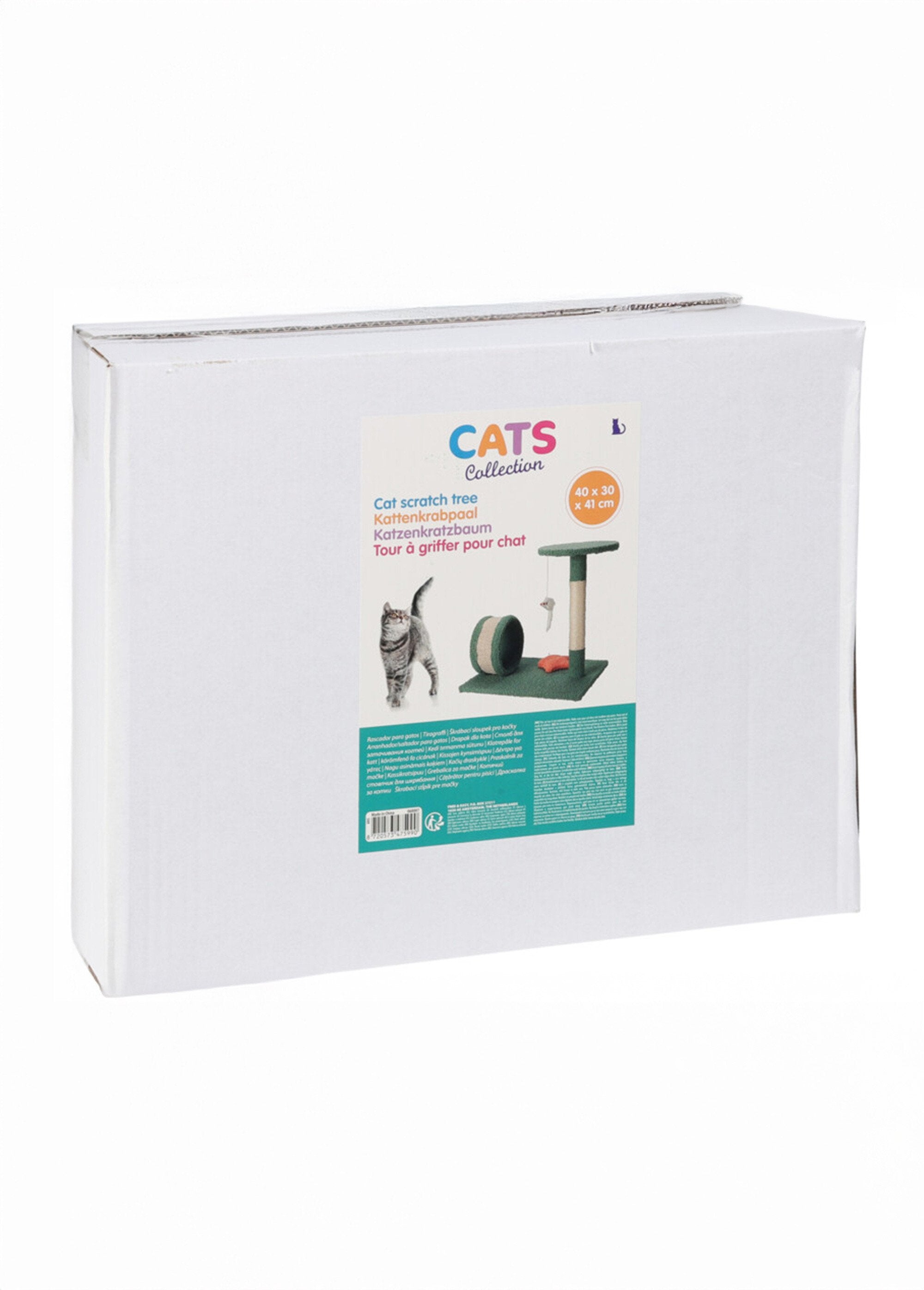 Cat_play_tower_with_scratching_posts_Green_DE1_slim