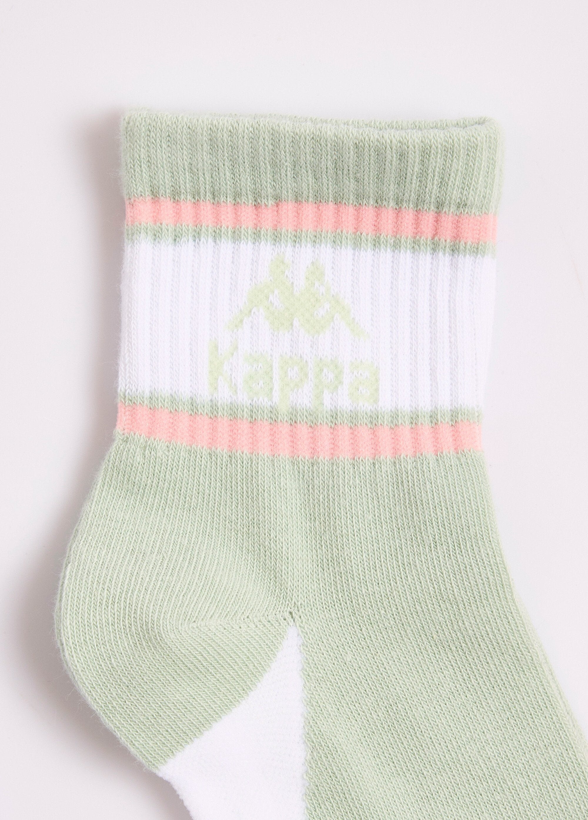 Chaussettes_de_sport_à_côtes,_assorti_Assortis_vert_DE3_slim