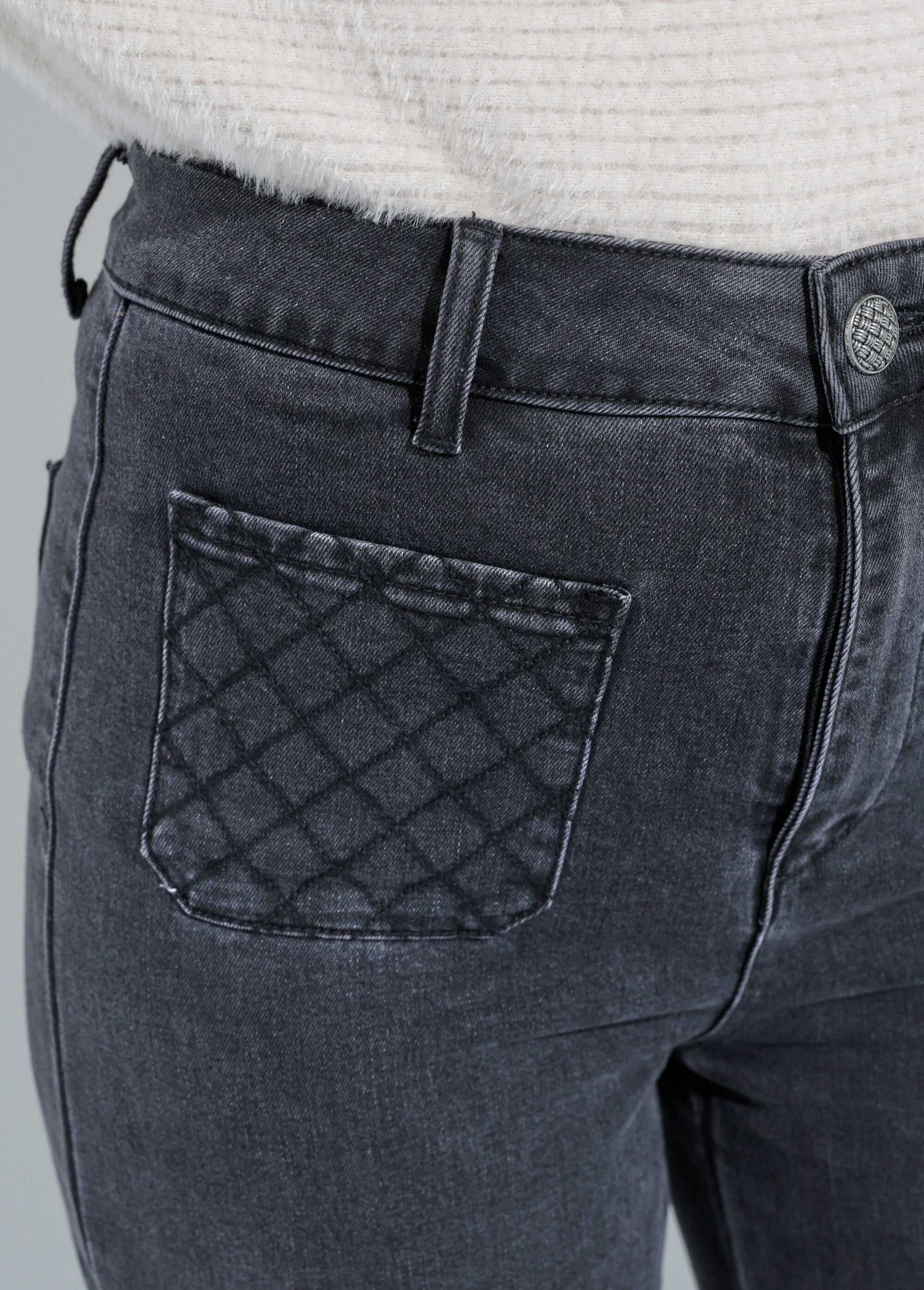 Jean_flare_à_poches,_spécial_PETITE_Gris_anthracite_DE1_slim