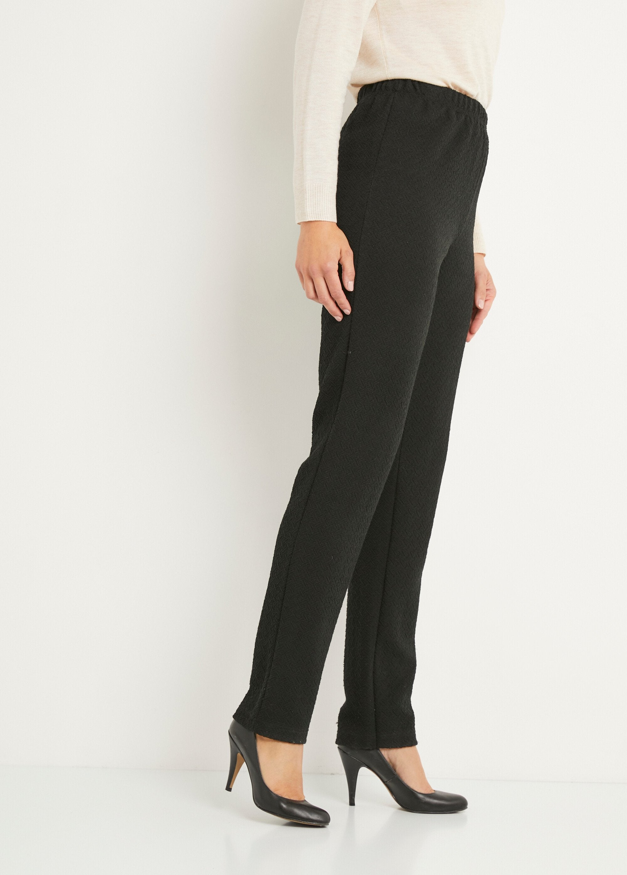 Straight_leggings_with_elasticated_waistband_and_wool_Plain_black_DR1_slim