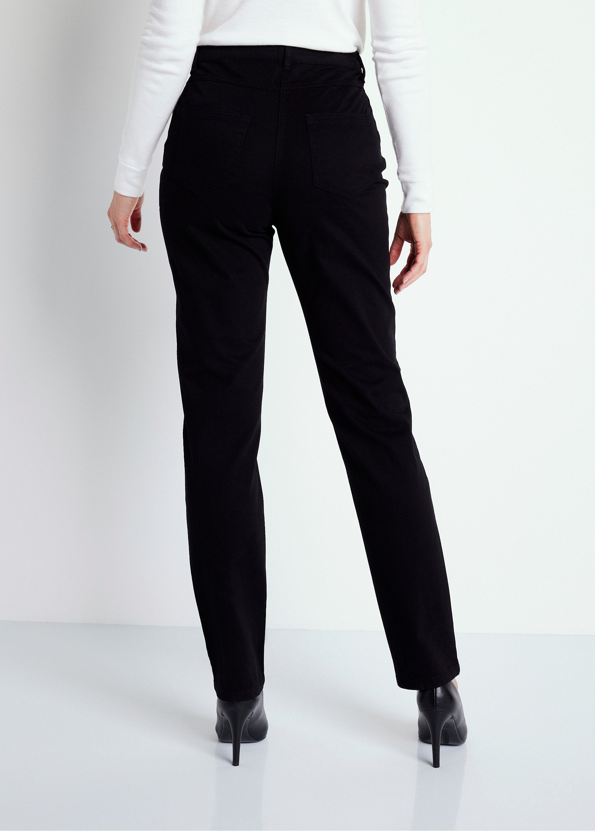 Stretch_cotton_5-pocket_straight_pants_Black_DO1_slim