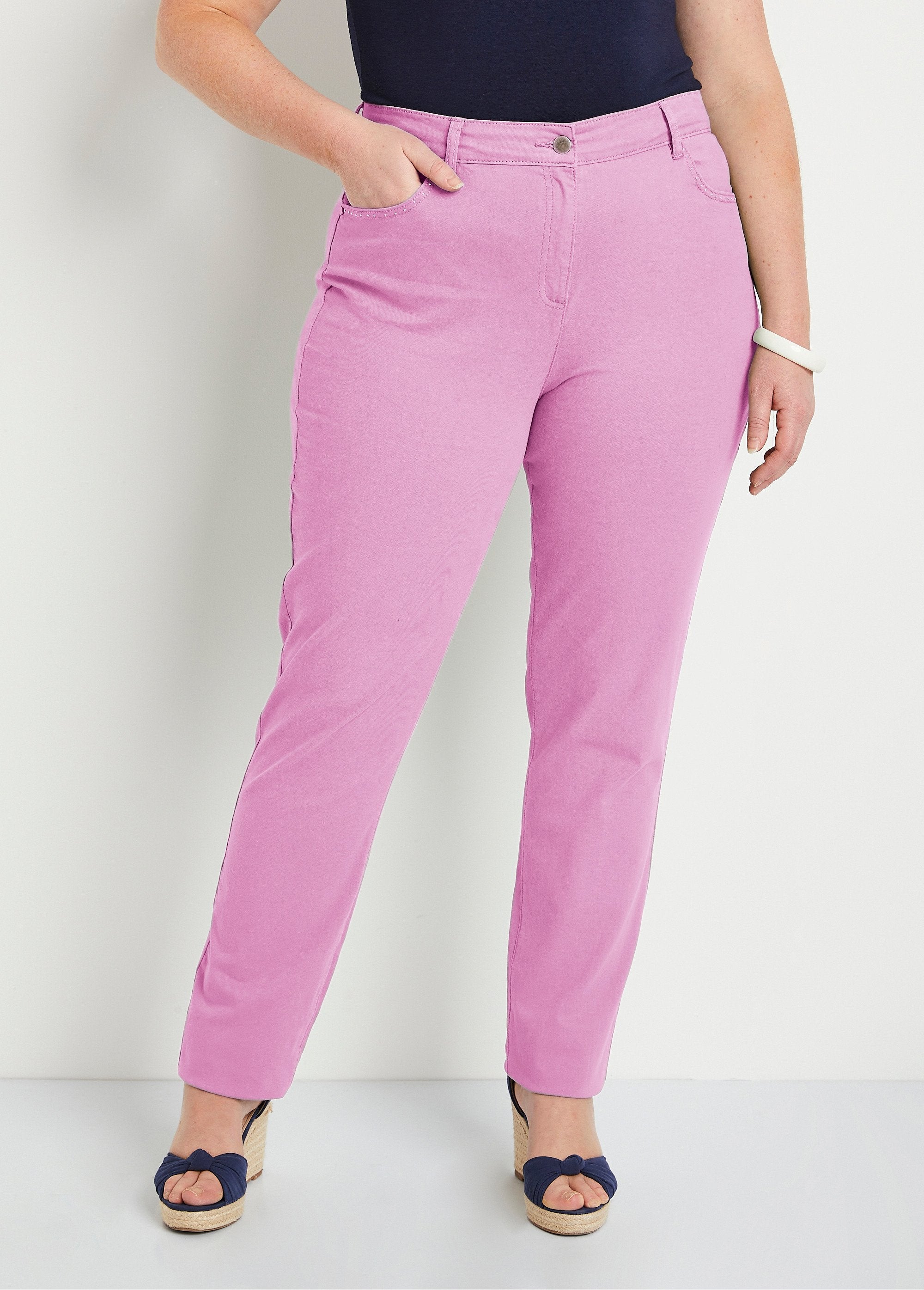 Stretch_cotton_5-pocket_straight_pants_Lilac_FA1_curvy