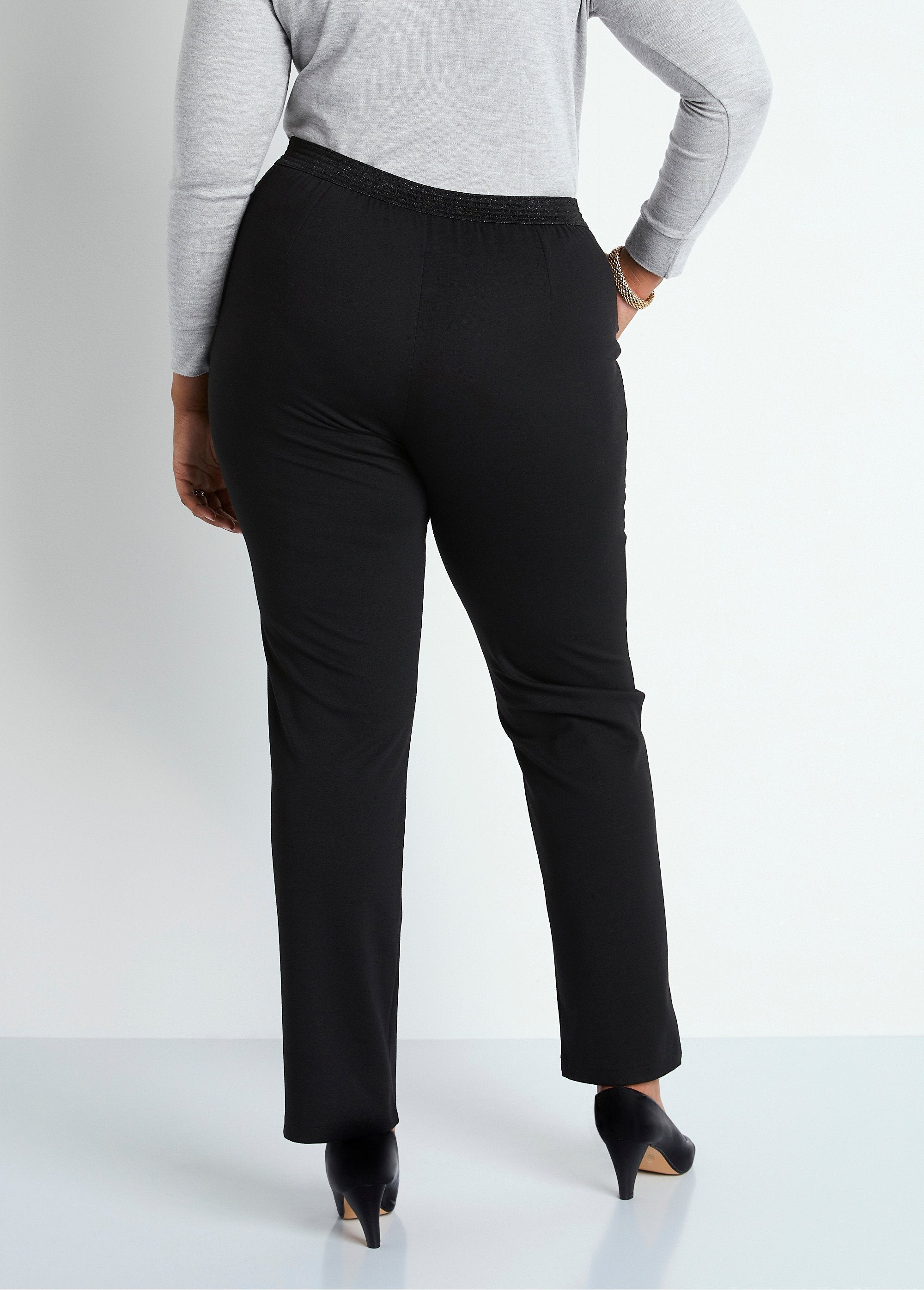 Straight_pants_with_semi-elasticated_waist_Plain_black_DO1_curvy