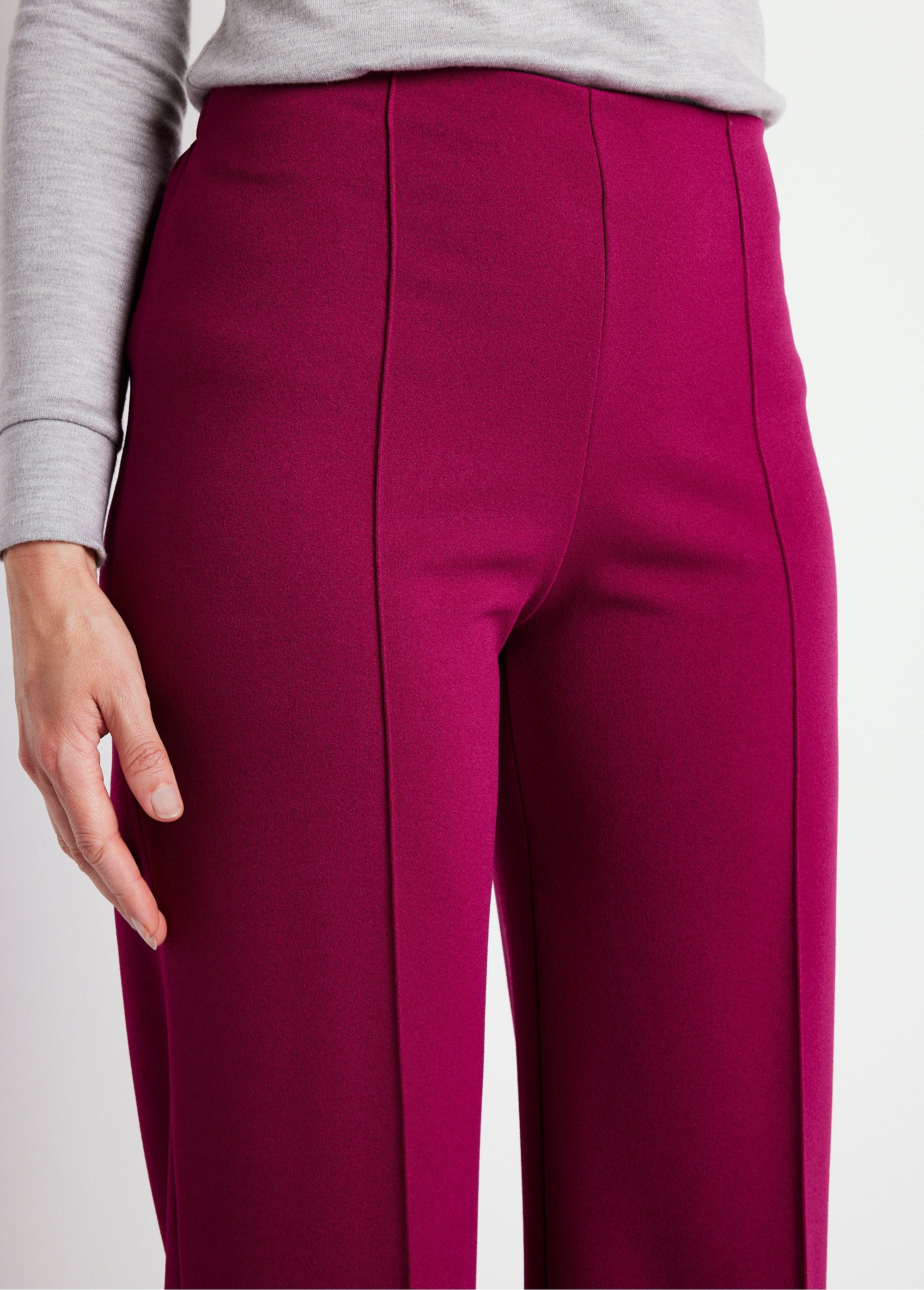 Elasticated_waist_crepe_knit_pants_Raspberry_DE1_slim