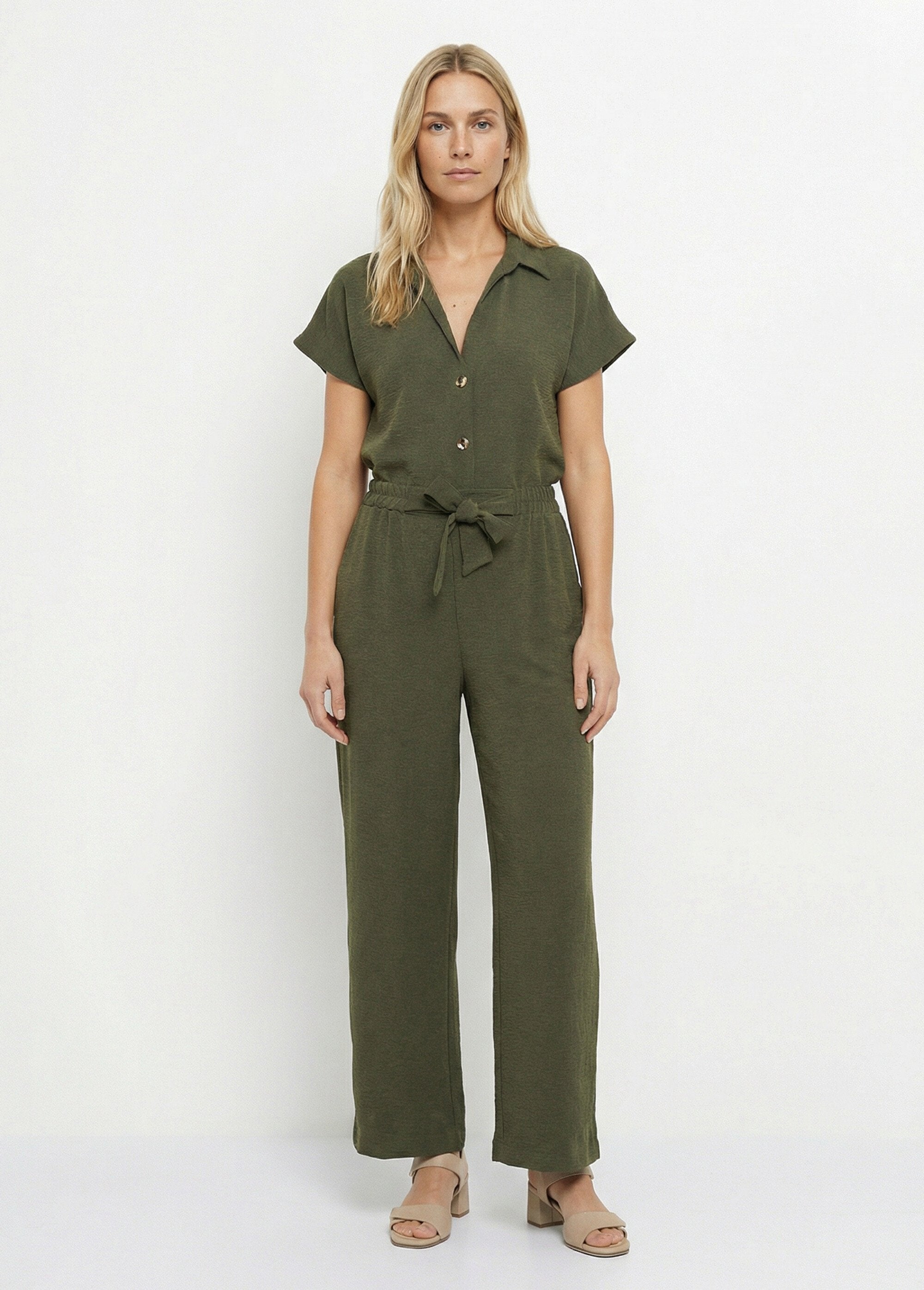 Soft_textured_trousers,_tied_at_the_waist_Khaki_SF1_slim