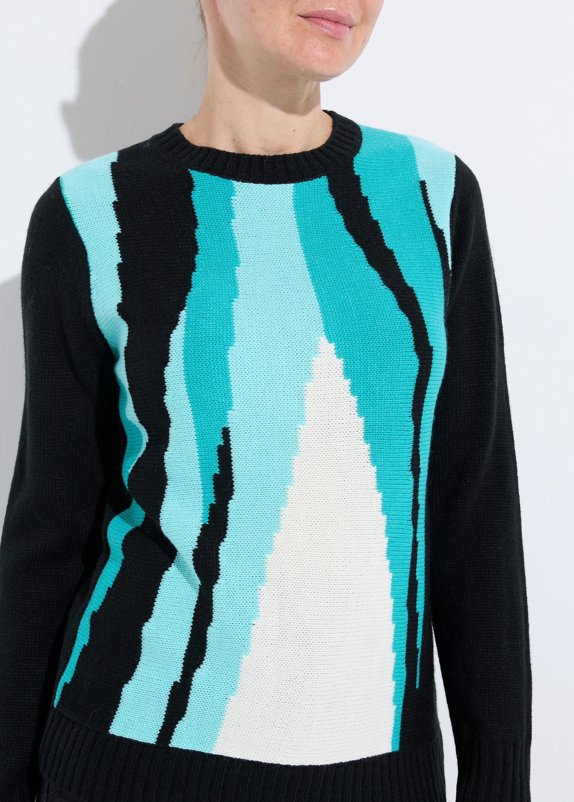 Warm_graphic_jacquard_round_neck_sweater_Black_and_aqua_DE1_slim