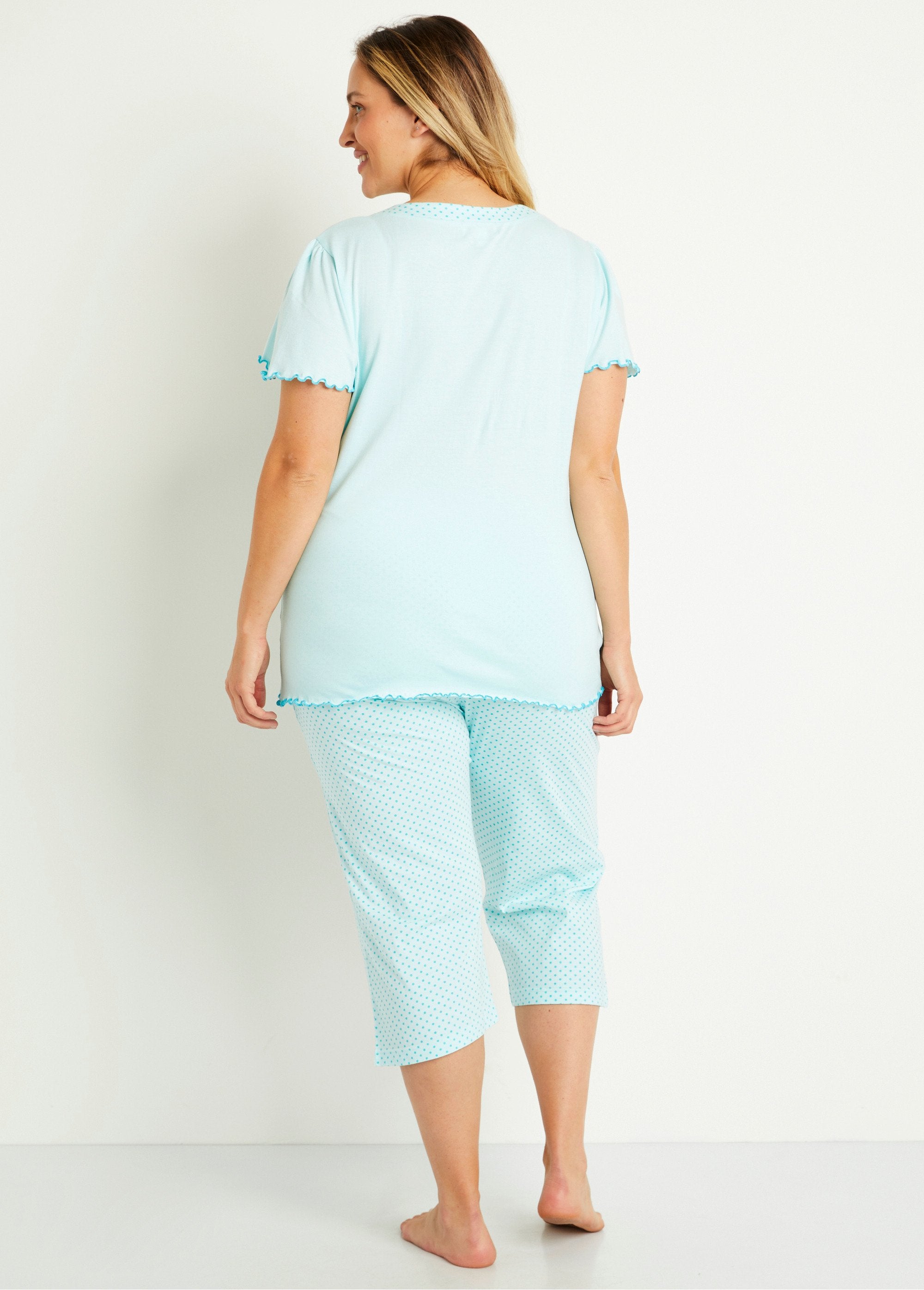 Short_printed_cotton_pajamas_Aqua_DO1_curvy