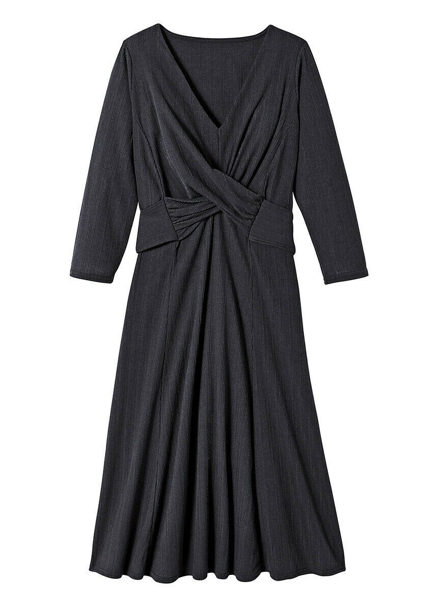 Short_knit_wrap_dress_Black_FA1_slim