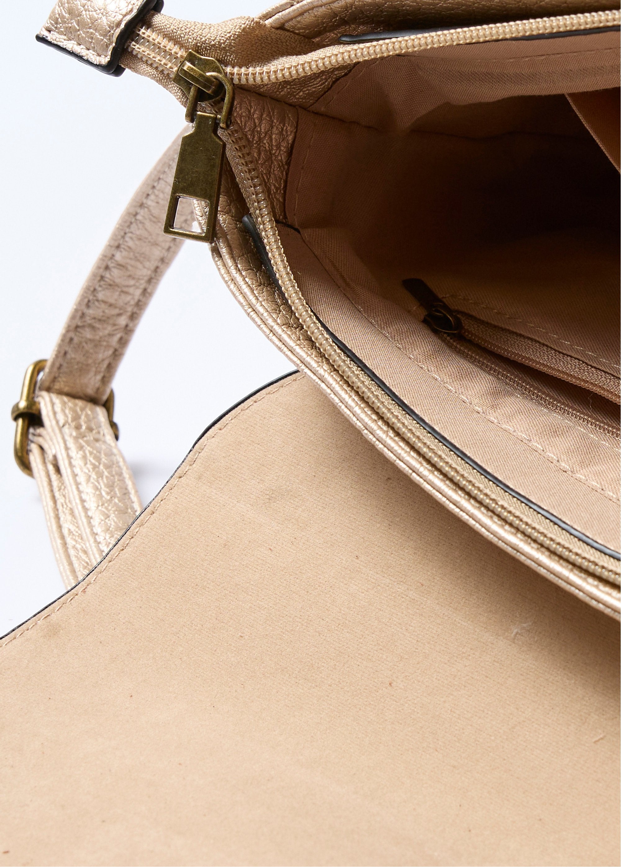 Faux_leather_satchel_bag_with_shoulder_strap_Golden_DE1_slim