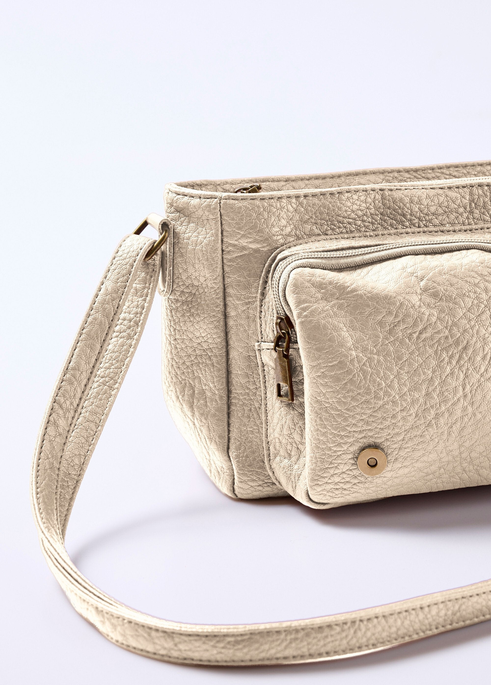 Faux_leather_satchel_bag_with_shoulder_strap_Golden_DE2_slim