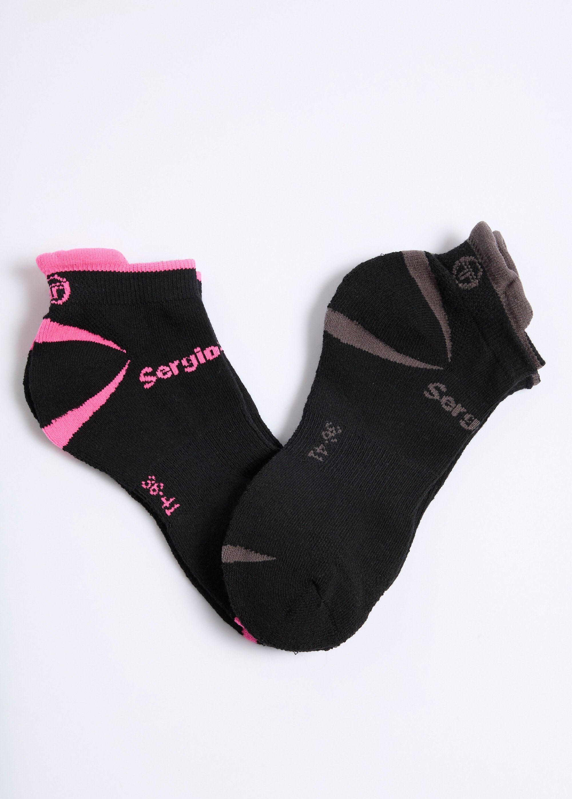 Pack_of_2_sports_socks,_light_Black_FA1_slim