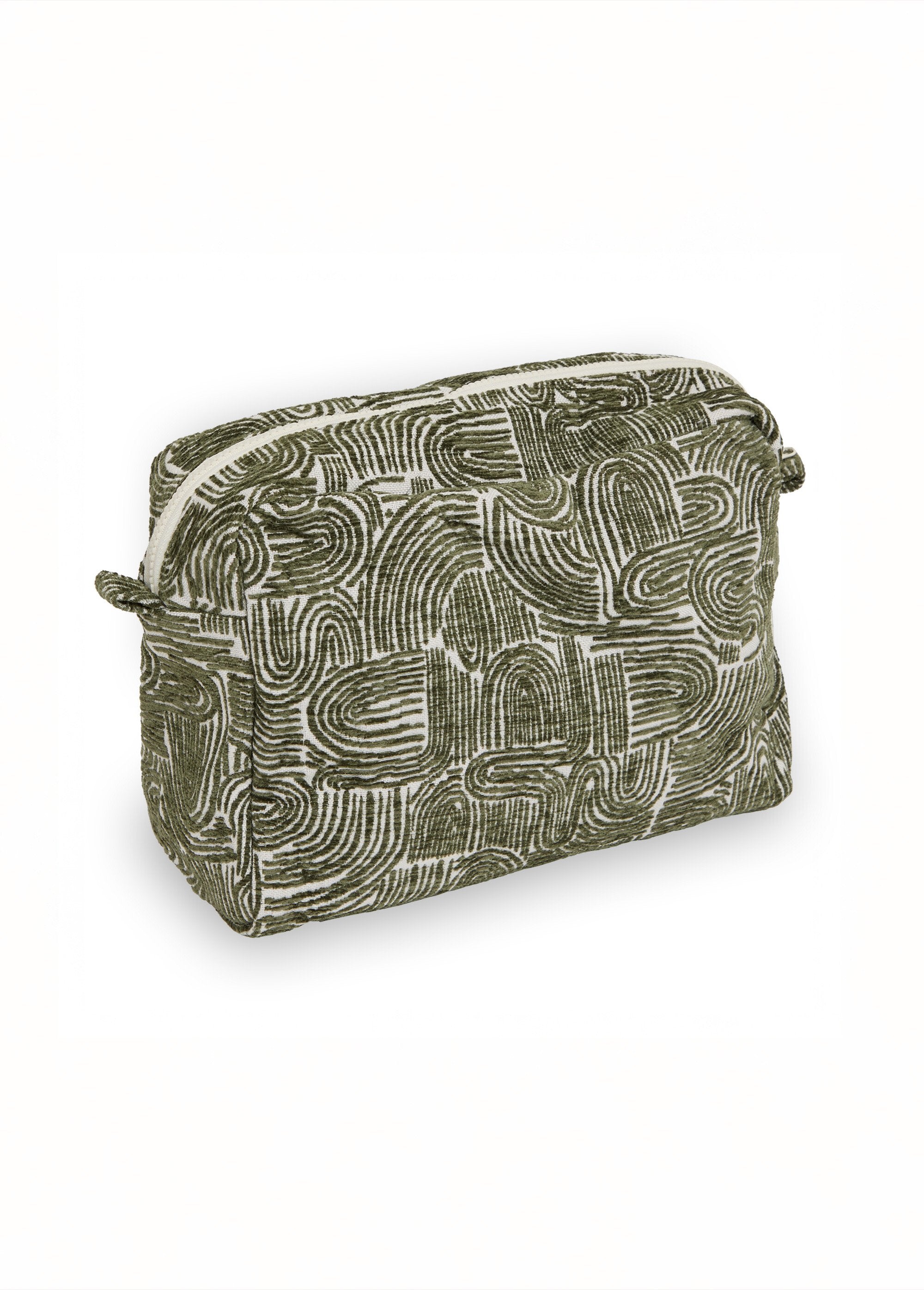 Textured_fabric_toiletry_bag_Green_FA1_slim