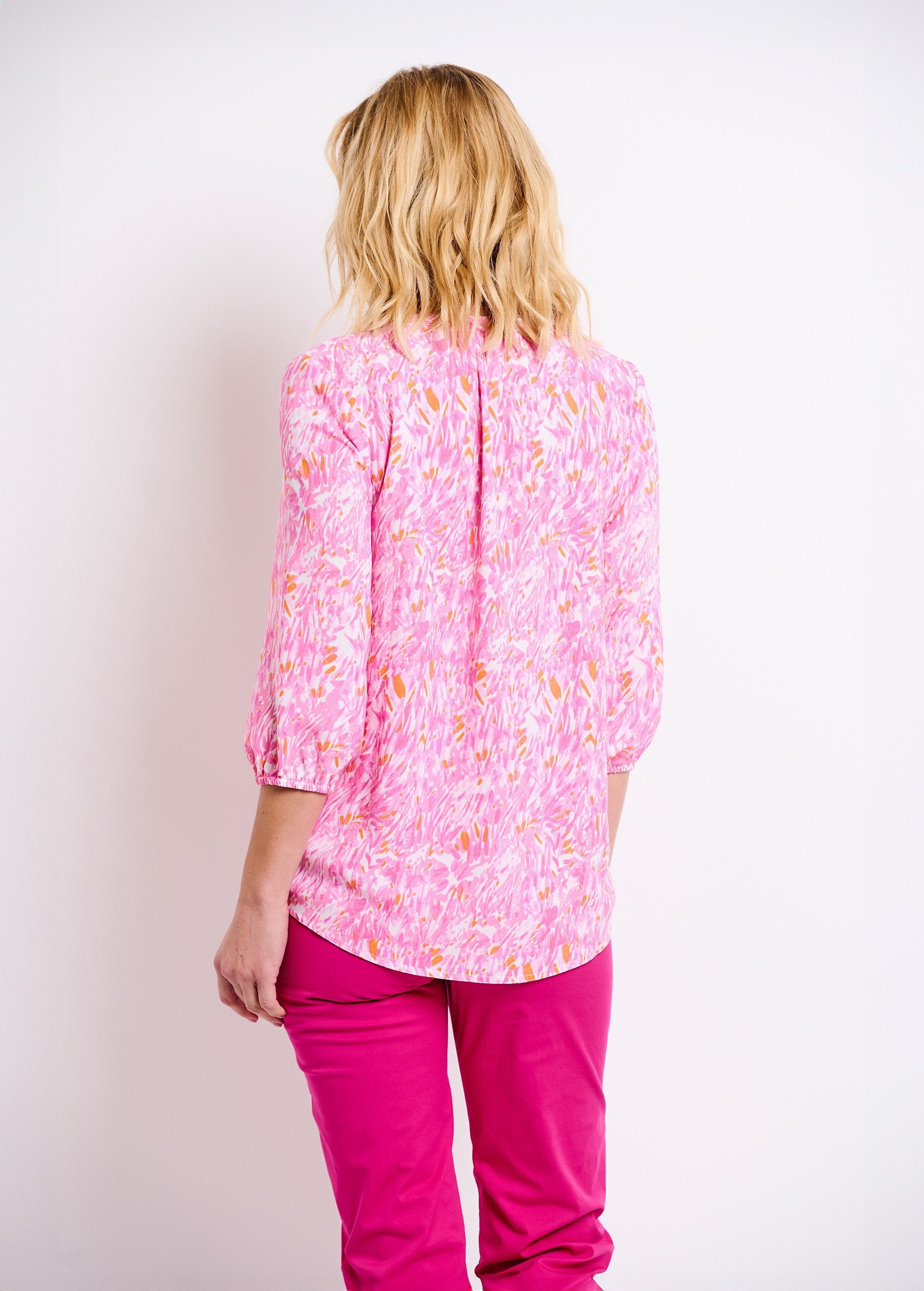 Loose_long_printed_tunic_with_3/4_sleeves_Pink_print_DO1_slim