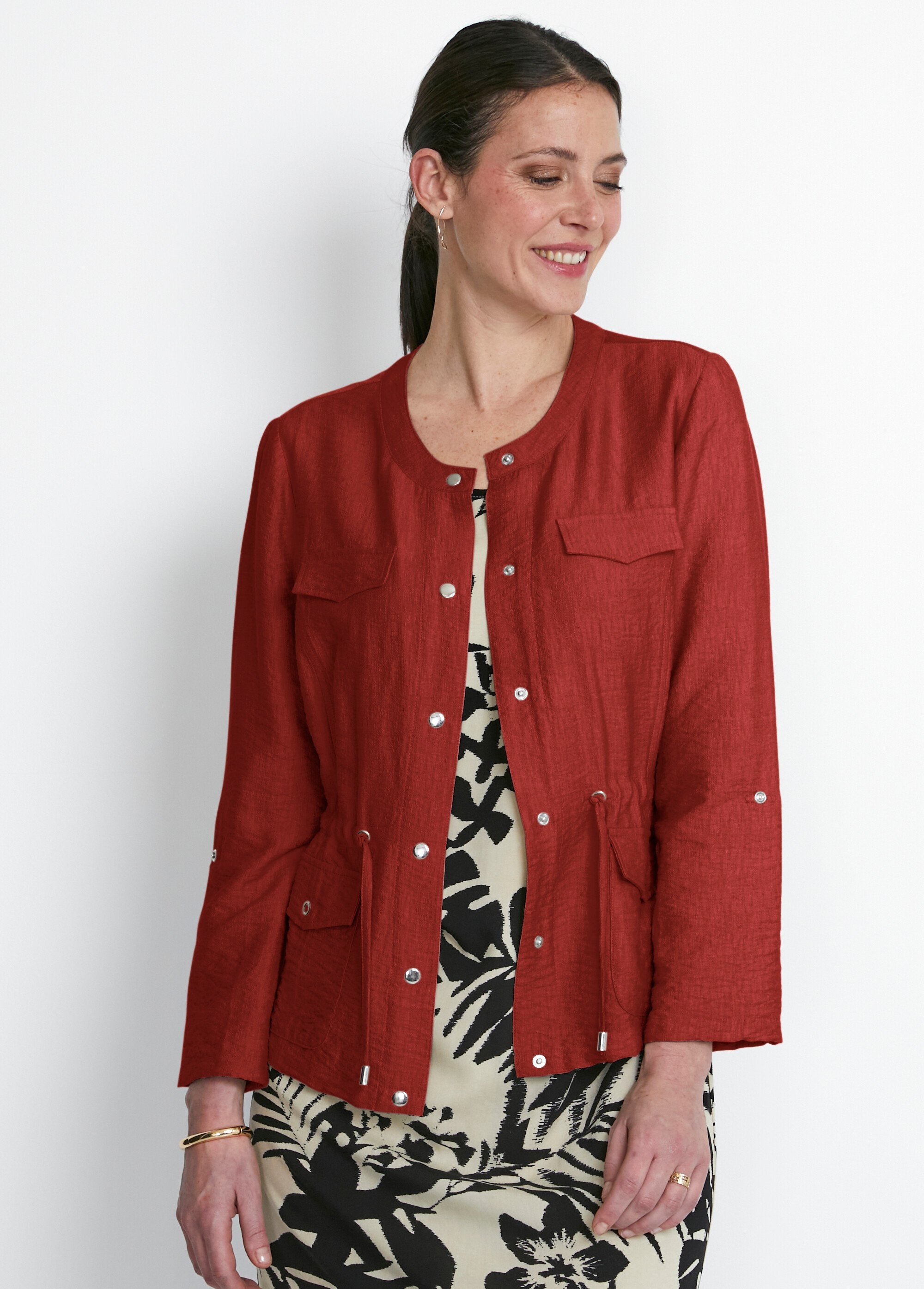 Veste_saharienne_sans_col_manches_longues_Terracotta_FA1_slim